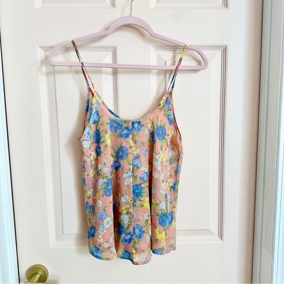 Pink and blue floral American dream cami - Picture 4 of 4
